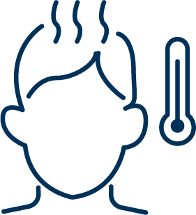 Icon representing Typhoid