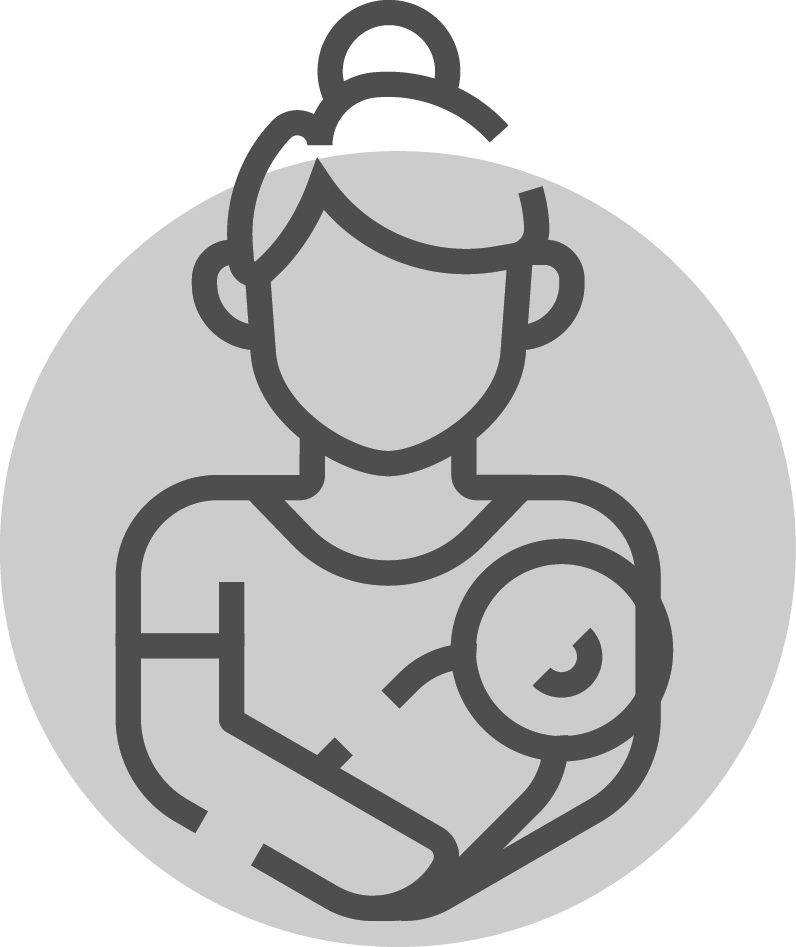 Illustration of a person getting vaccinated